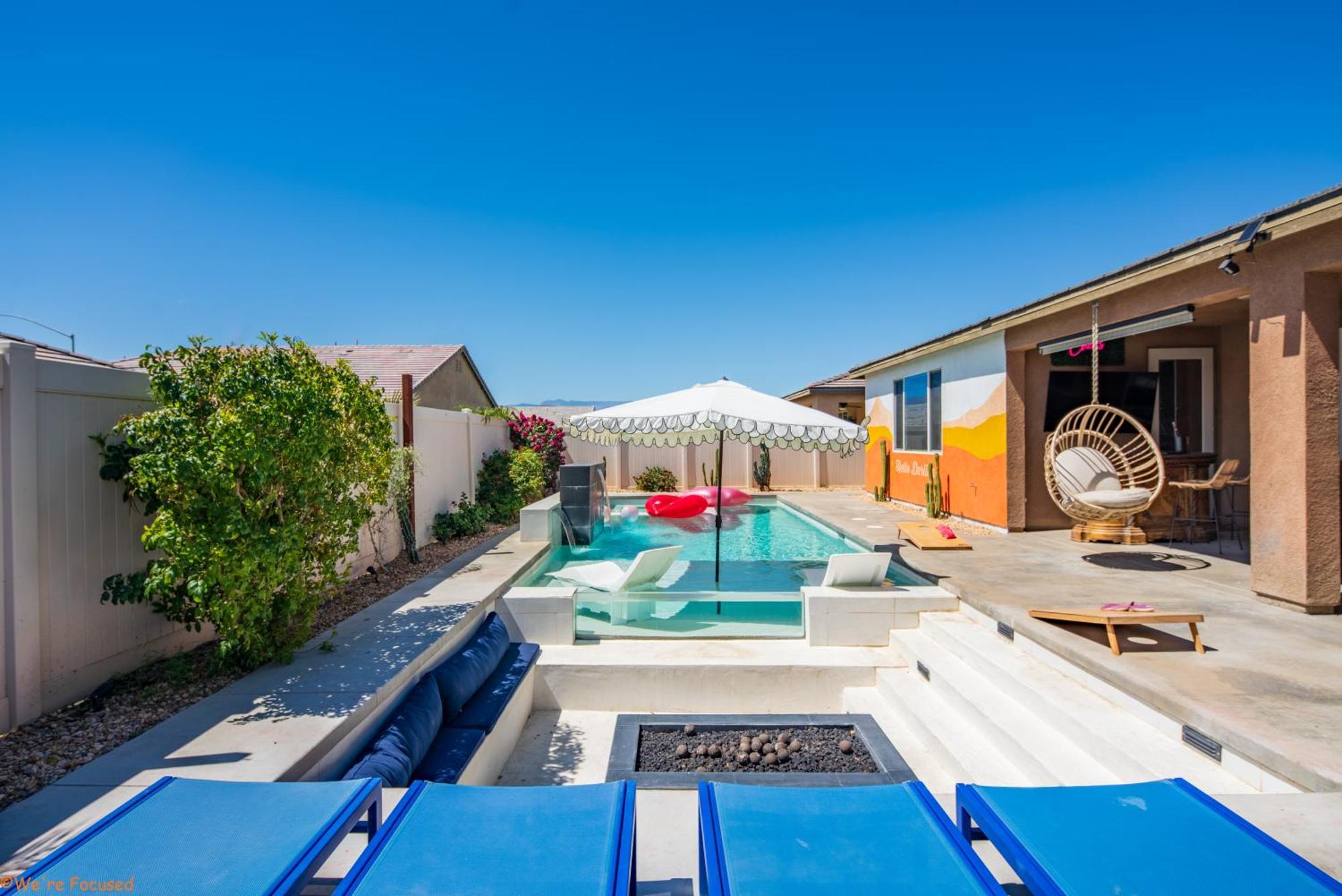 5Br3B Pool, 2Mi To Fstvals, Ev Chrgr, Gym, Games Villa อินดิโอ ภายนอก รูปภาพ