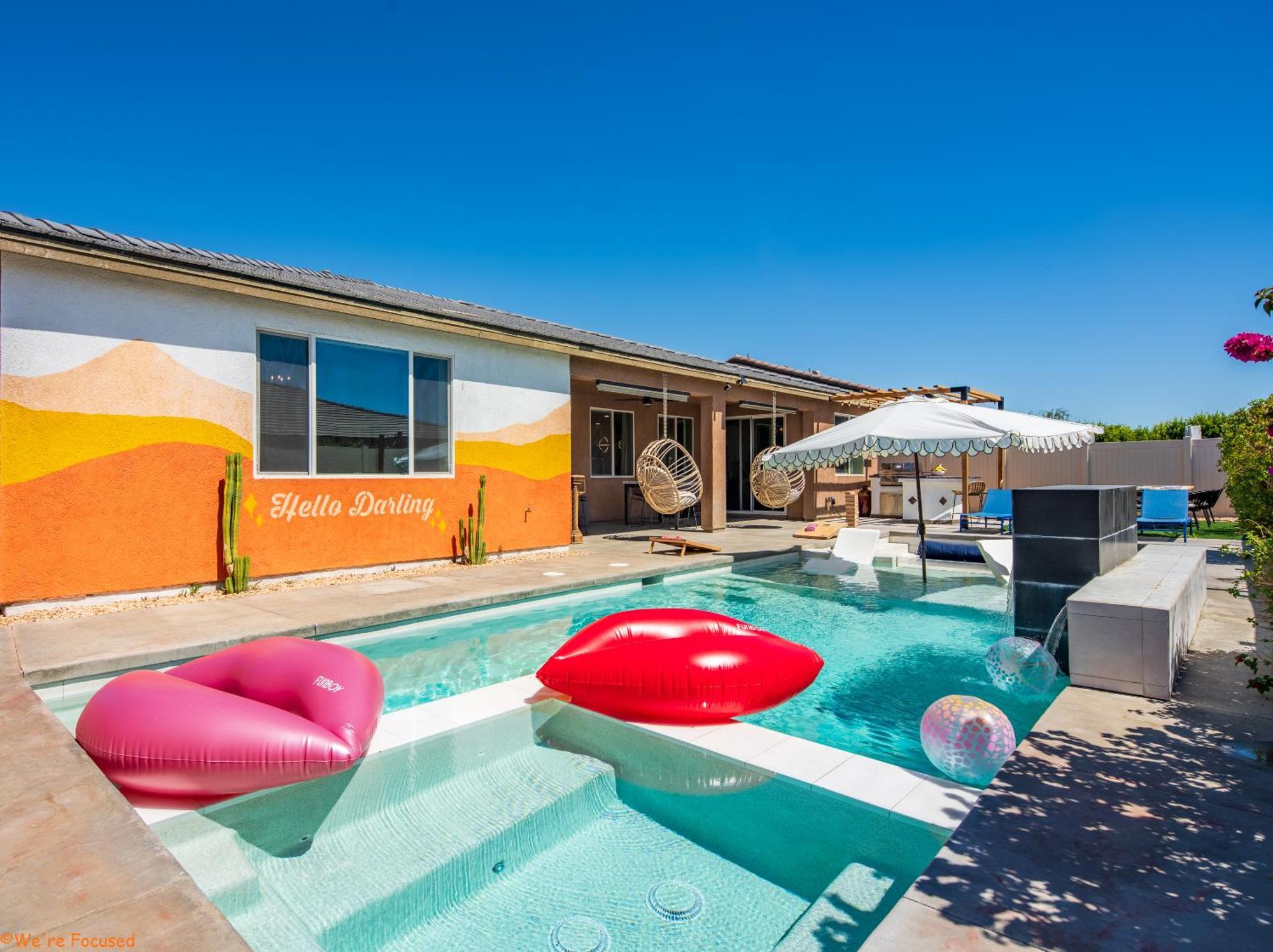5Br3B Pool, 2Mi To Fstvals, Ev Chrgr, Gym, Games Villa อินดิโอ ภายนอก รูปภาพ